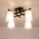 Ceiling Citilux Cutilux CL111141, 42.5x42.5x24.5 cm, 4x75W, E27, Black Color Black