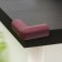 A set of protective pads on corners, 4 pcs., Brown color