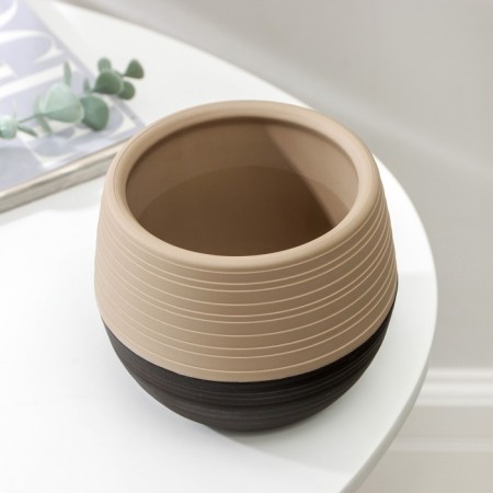 Pot "duet", 500 ml, chocolate-coffee with milk-2