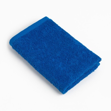Terry towel "Ethel" 30x30 cm, indigo color, 100% cotton, 340 g/m2
