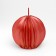 Figure candle "Ball facet", 6.5x6.5 cm, red, in the box