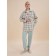 Female trousers, size XS, menthol color