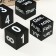 Souvenir wood desktop calendar "Home calendar" black 26x8.5x10.3 cm
