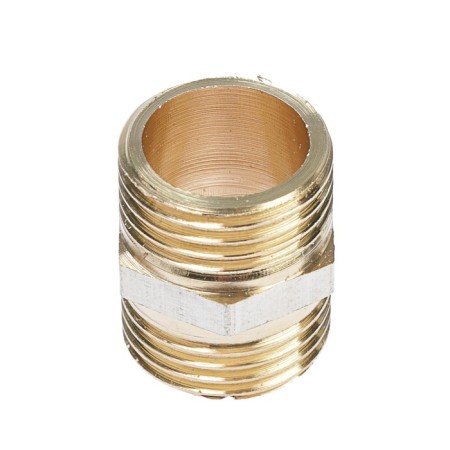 NIPPEL OTMO, 1/2 ", outer/outer thread, nickel -plated brass-1