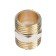NIPPEL OTMO, 1/2 ", outer/outer thread, nickel -plated brass
