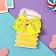 Hair set "Baby" (4 elastic bands, 1 clamp) yellow