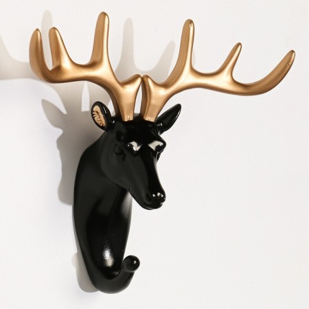 Nast-light decor "Deer" 16.5 x 16 cm, black-3
