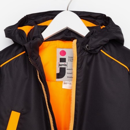 Combineson for children, black/orange color, height 98 cm-4