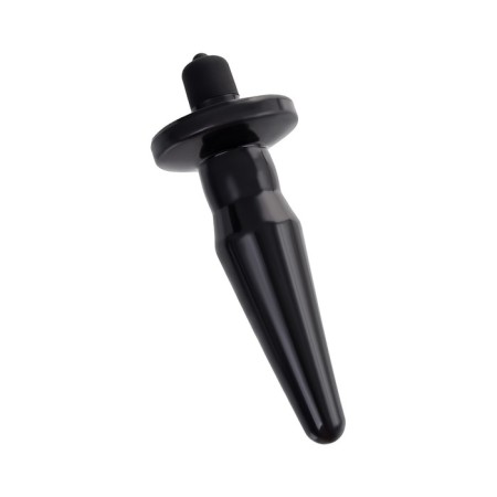 Anal plug Toyfa Popo Pleasure Lacerta with vibration, TPR, Black, 12.1 cm-1