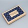 Gift folding box, packaging, “real man”, 25.5 x 15 x 4 cm