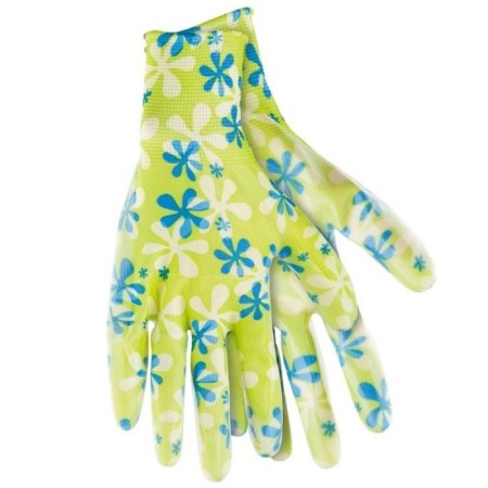 Polyester gloves Garden, with nitrilum dousy, size 9, Palisad-1