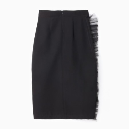Women's skirt Minaku: Partydress Black Color, Rr. 48-8