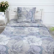 A bedding set 1.5 joint venture Bohemia Gray, 150x210 cm, 150x210 cm, 70x70 cm, calico, 120g/m, hl 100%