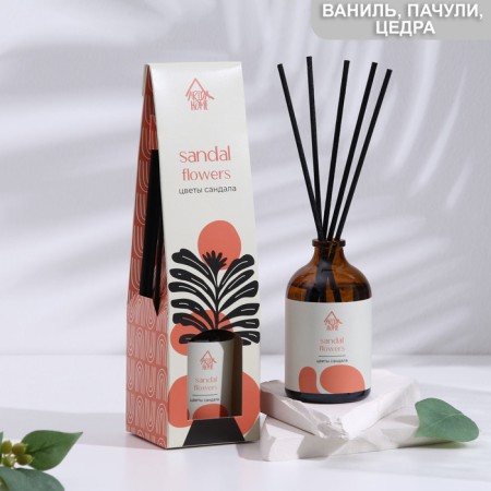 Diffuser aromatic sandalwood flowers 100 ml