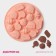 Form for marmalade Dolyana "Sweets", silicone, d = 12 cm, 16 cells, color mix