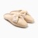 Women's slippers, size 40-41, milk color