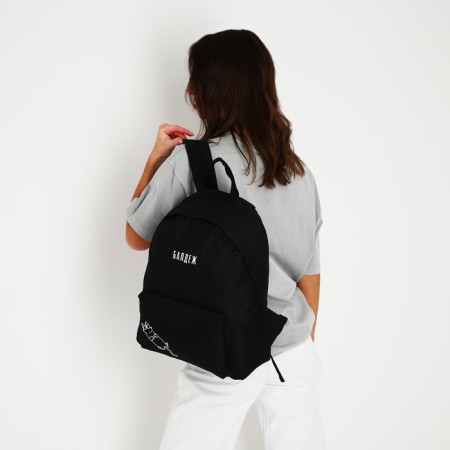 Bullet school youth is a backpack, a lightning department, an outer pocket, black color-8