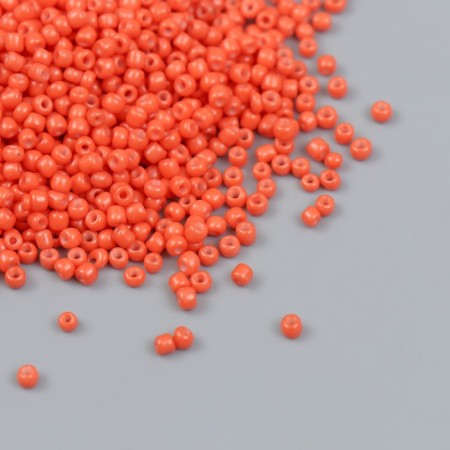 Glass beads 12/0 "orange" bright 450 g