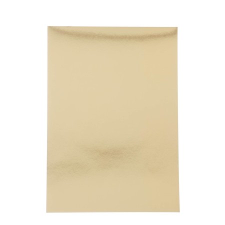 A set of color cardboard A4 "Mirror", 6 sheets (3 gold + 3 silver), 21x29.7 cm-1