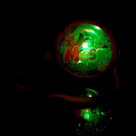 Music Drum toy drum, light effects, children, mix-3