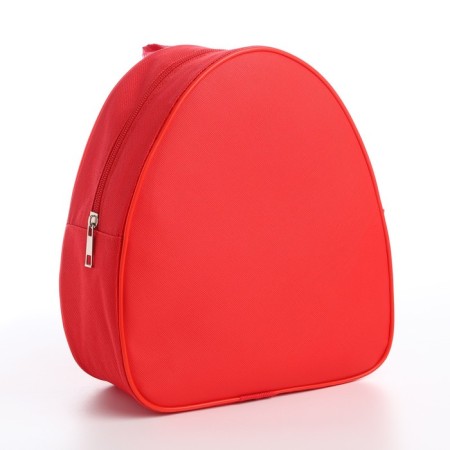 Baby backpack for girls, 23x20.5 cm, lightning department, red color-1