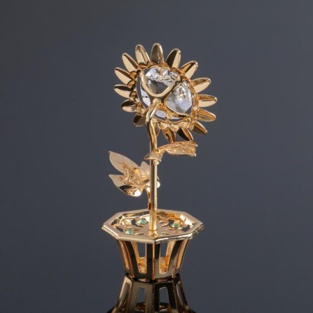 Souvenir "Flower", with crystals-2