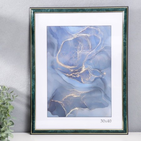 Photo frame Plastic "Office 2" 30x40 cm, malachite-1