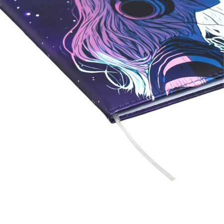 Universal diary for grade 1-11 Listen to your heart, solid cover, artificial leather, foam rubber, silk -ography, liesse, 80 g/m2-2
