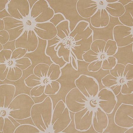 Paper packaging craft "Anemons", 0.72 x 10 m, 40 g/m2-2