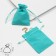 Velvet bag "Classics", 9 × 12, tiffany color