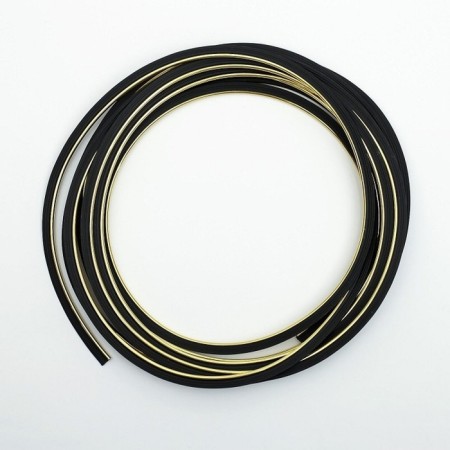 Molding is flexible intraspillene, golden, 5 m-5