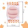 Claiming for crawling protective, set 2 pcs., Pink color, from 6 months, crumb I