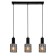 Suspended lamp 3x40W E27, size 59x11x178.5 cm