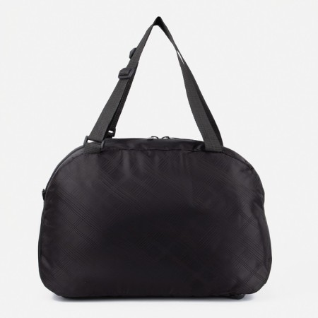 Road bag with lightning, external pockets, adjustable handles, black color-1