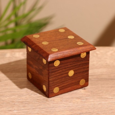 Game desktop "cubes" 7.5x7.5x6 cm, tree shisham-1