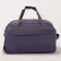 Road bag on wheels, a lightning department, with an increase, an outer pocket, a long belt, the color is gray