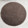 Plush mat Sofi de Marko, size 150x150 cm, chocolate color