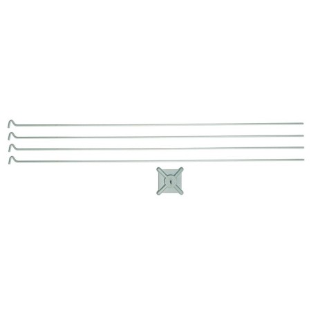 Lift assembly, metal arcs, without a grid, d = 5 mm, 150x150 cm