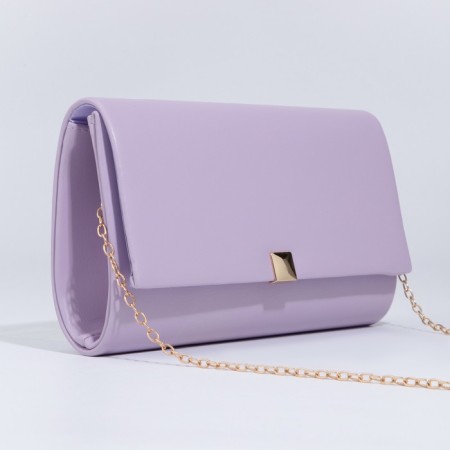 Female bag on a magnet, lilac color-2