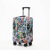 Case for a suitcase 24 ", colorful color