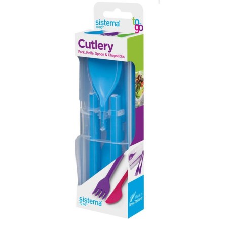 Set of cutlery in a case, mix-2