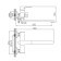 Accoona A71111G bath mixer, silumin, 35mm cartridge, pour 30 cm, white/chrome