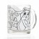Set for creativity painting mugs "Princess of beauty"