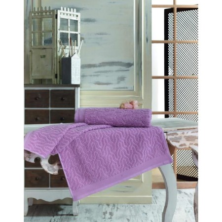 Terry towel Sofi de Marko Vega, 550 g, size 50x90 cm, pink color