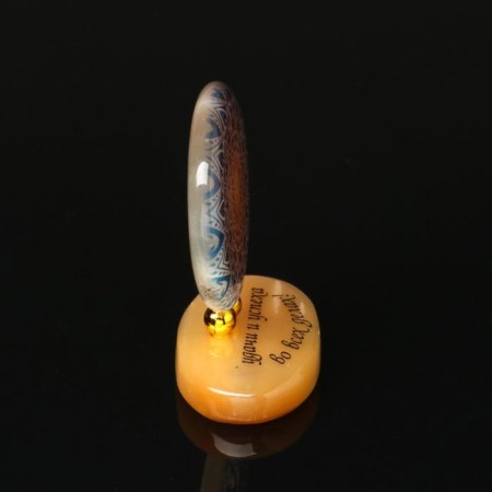 Product on stand No. 3 "Mandala", Selenite-2