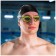 ONLYTOP swimming glasses, bears, a set of nasal jumpers, UV protection
