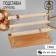Stand for rows 3 rows, wood, 19 × 10 × 13 cm, white color