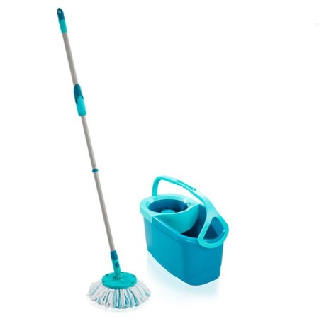 LEIFHEIT CLEAN TWIST Mop and Excellent Wagon Cleaning Set