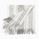Ethel Skandi track Tsv. gray 38*150 cm, 50%cotton 50%linen