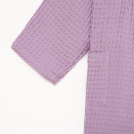 Waffel Women's Huttail Ethetel "BOHO" size 46-48, lilac color, 100% cotton, 290 g/m2-7